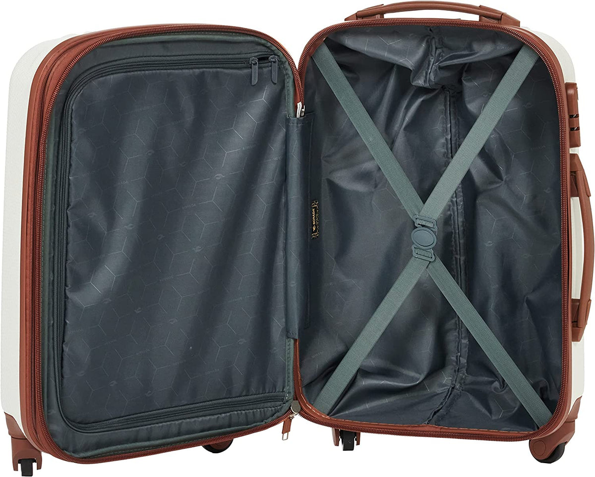 Sonada Upright Expandable Trolley CheckIn Large White The Bag House®™