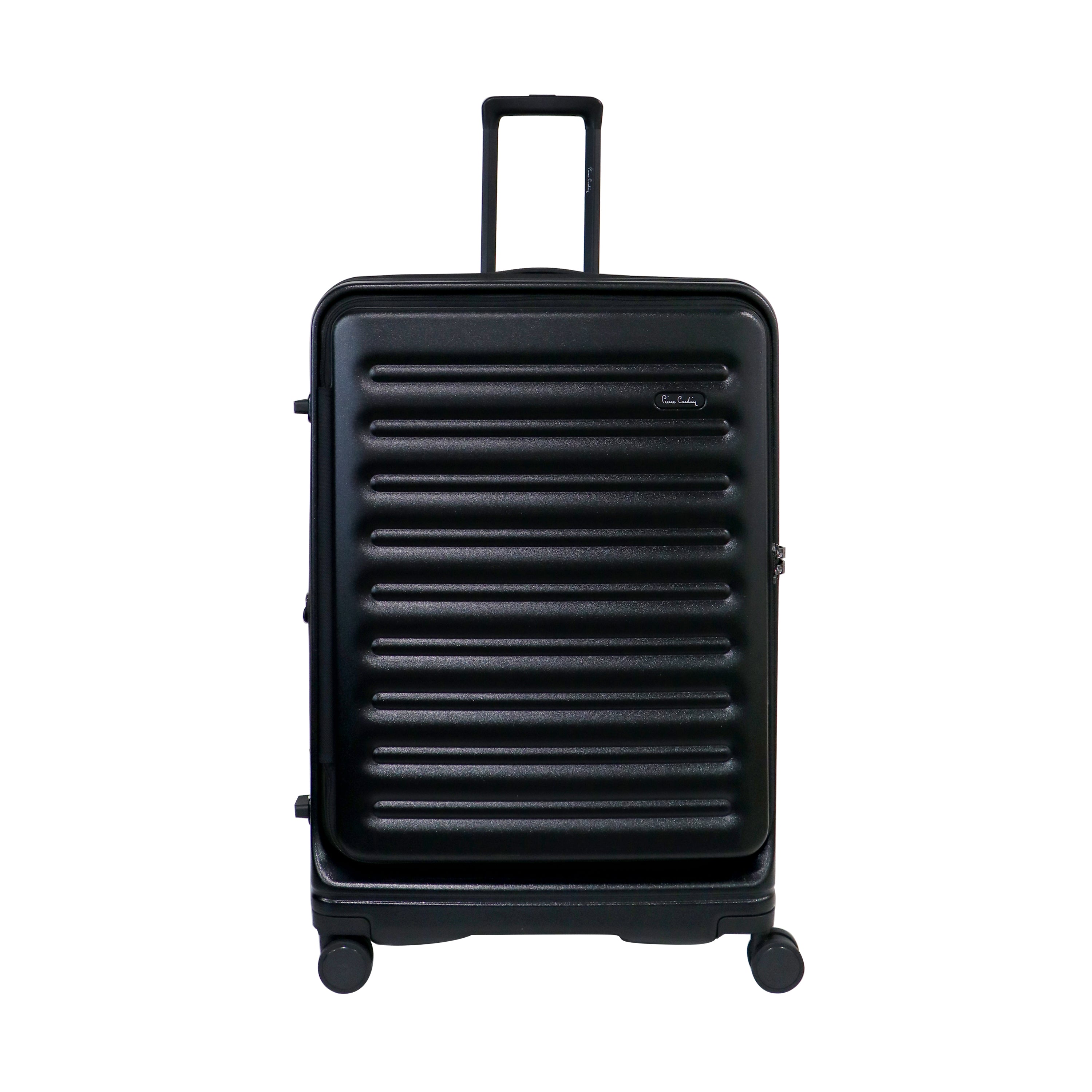 Pierre Cardin Montreal Collection Check In Large - Black