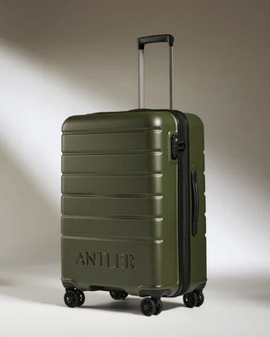 Antler Logo Suitcase Check - In Medium, Pine Green - The Bag House®™