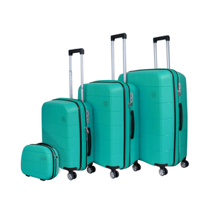 Open image in slideshow, Pierre Cardin Unbreakable Pixel Collection Set of 4- Turquoise
