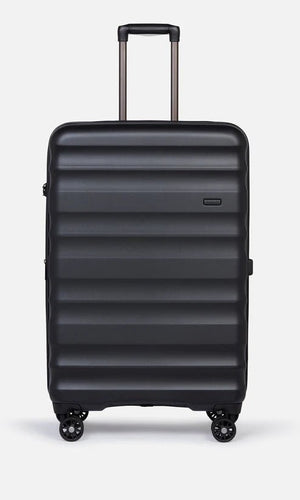 CLIFTON Check - In Large Suitcase - Black - The Bag House®™
