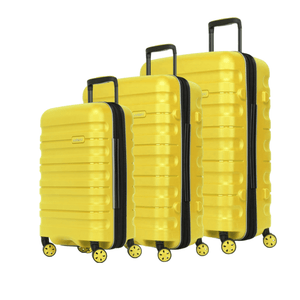 Antler Juno 2 Suitcases Set of 3 Yellow - The Bag House®™