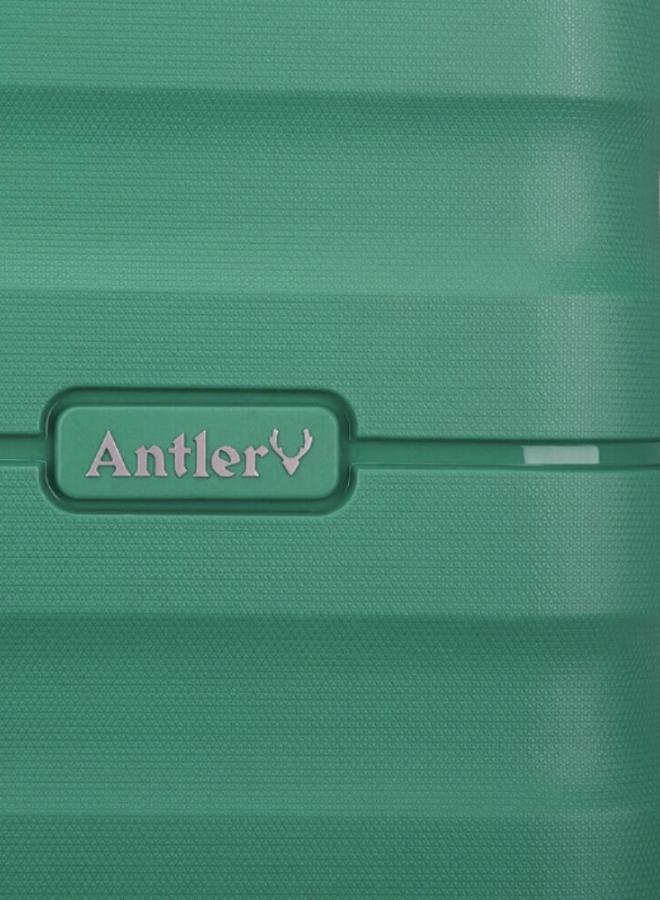 Antler Juno 2 Suitcases Set of 3 Green