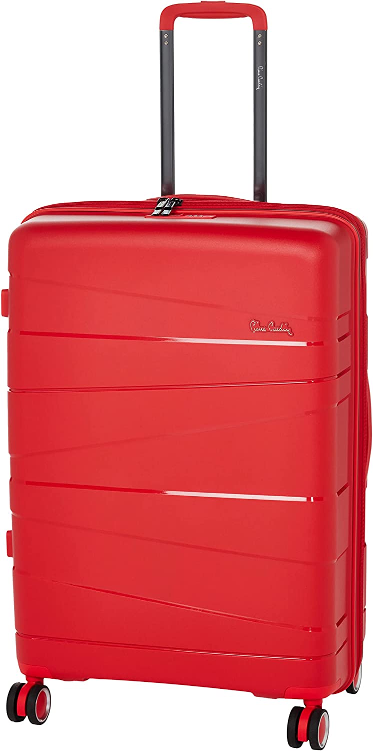 Pierre Cardin Zurich Collection Check In-Large Red