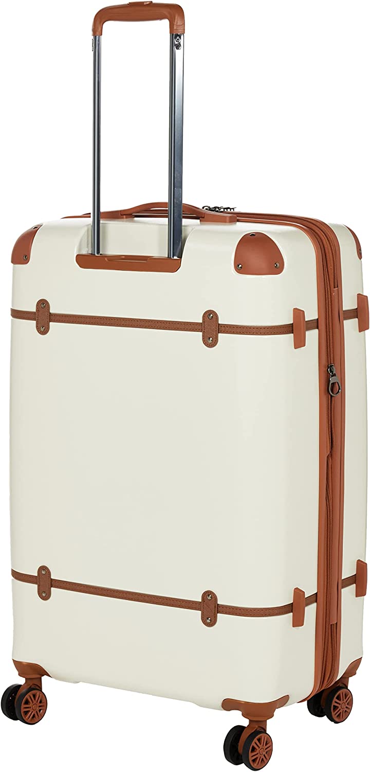 Pierre Cardin QUEBEC Hardcase Trolley Check In Large White