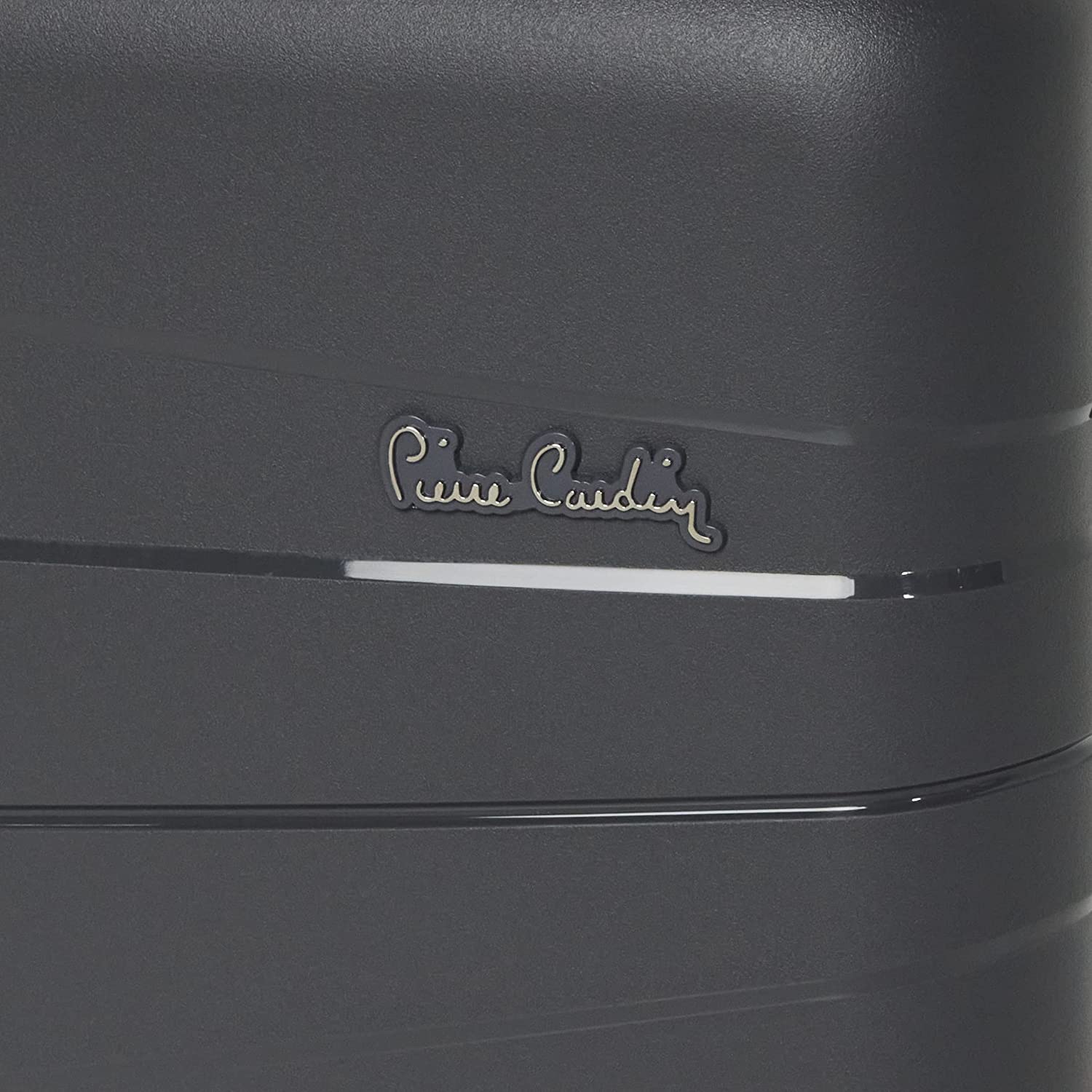 Pierre Cardin Zurich Collection Check In-Large Dark Grey