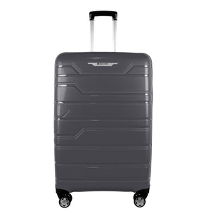 Open image in slideshow, Pierre Cardin Hard Suitcase Trolley  Check In Large29&quot;(78x52x29) Dark Grey
