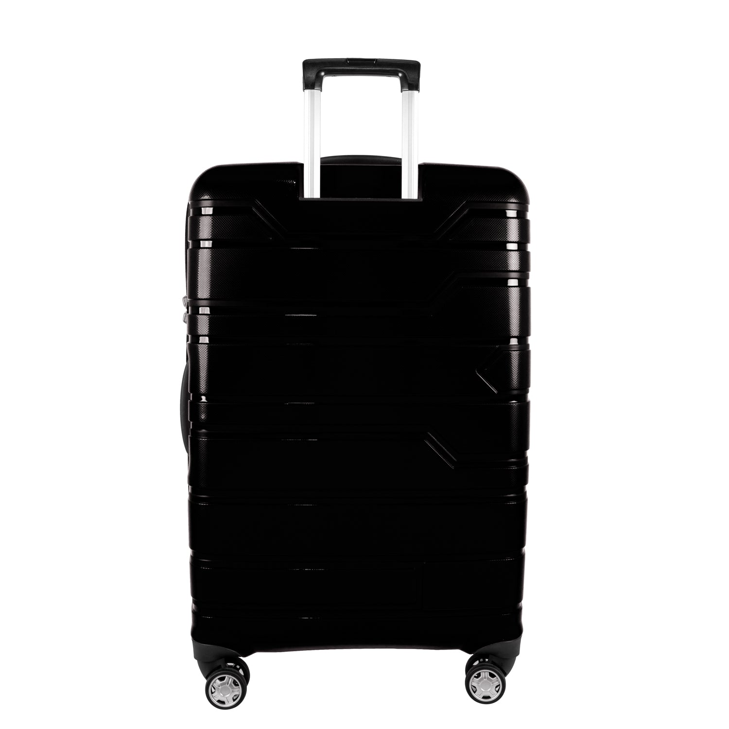 حقيبة سفر بيير كاردان الصلبة كبيرة الحجم مقاس 29 بوصة (78 × 52 × 29) ، أسود