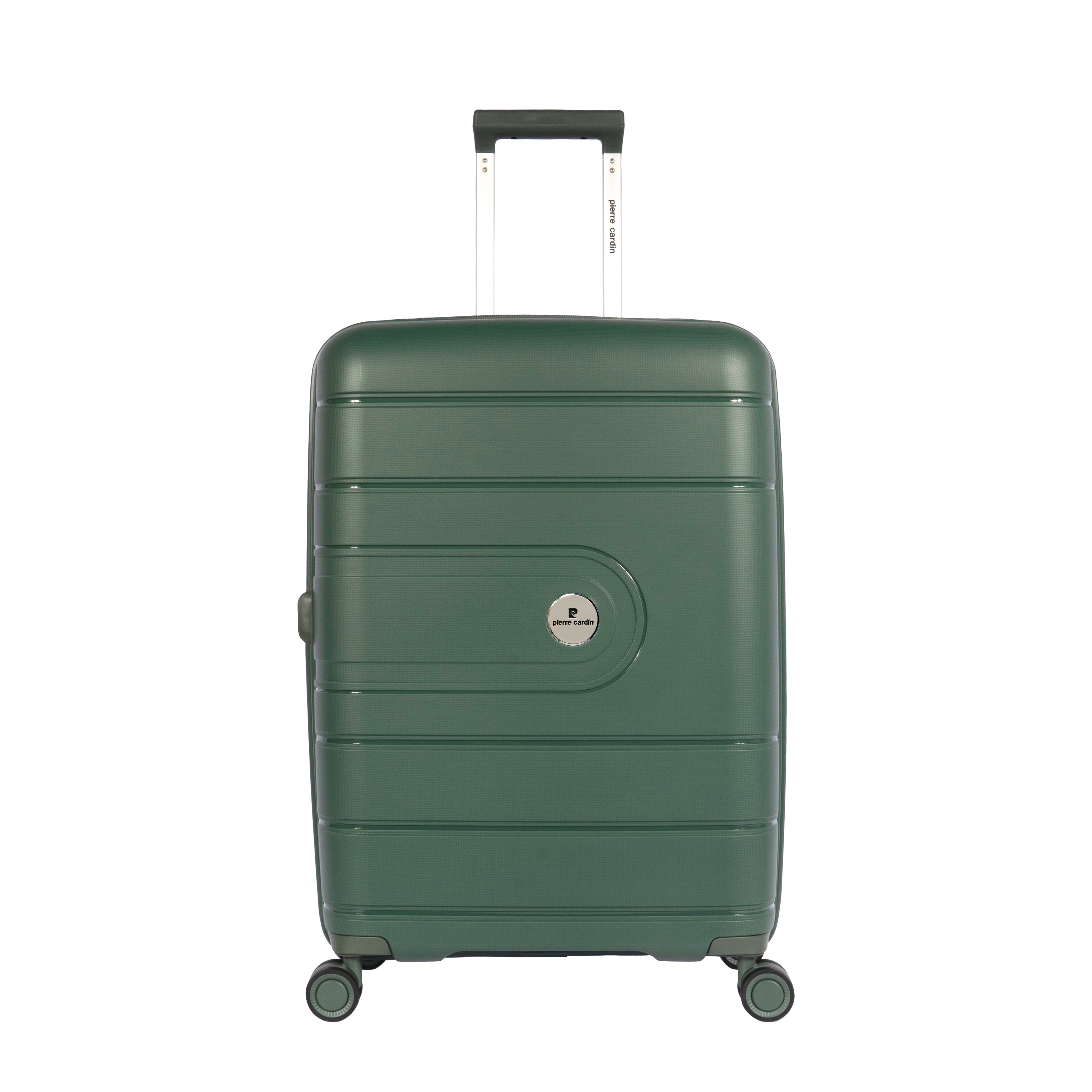 Pierre Cardin New Collection Hardcase Trolley Set Of 4T - Green