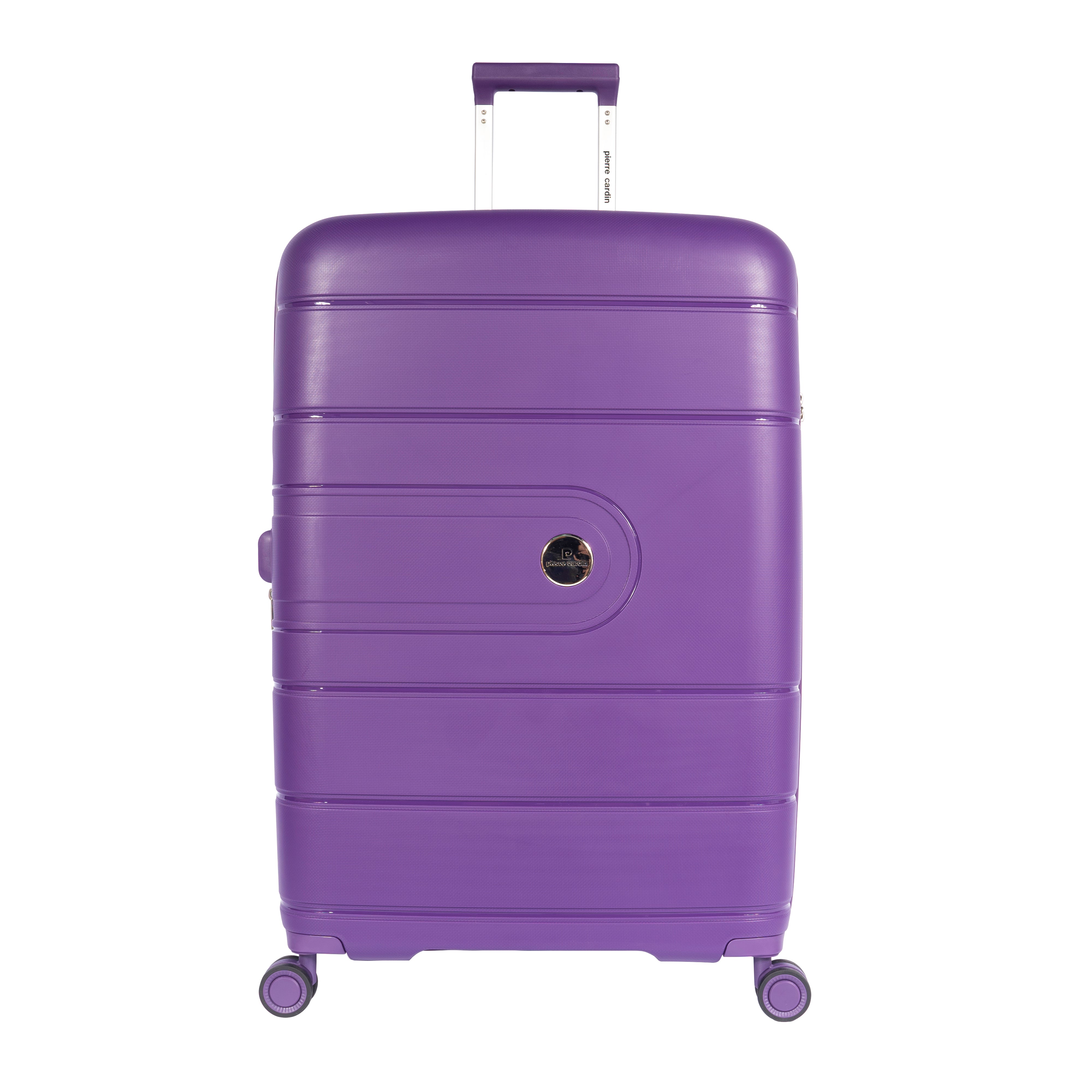 Pierre Cardin Large Hardcase Trolley in Purple PC86304