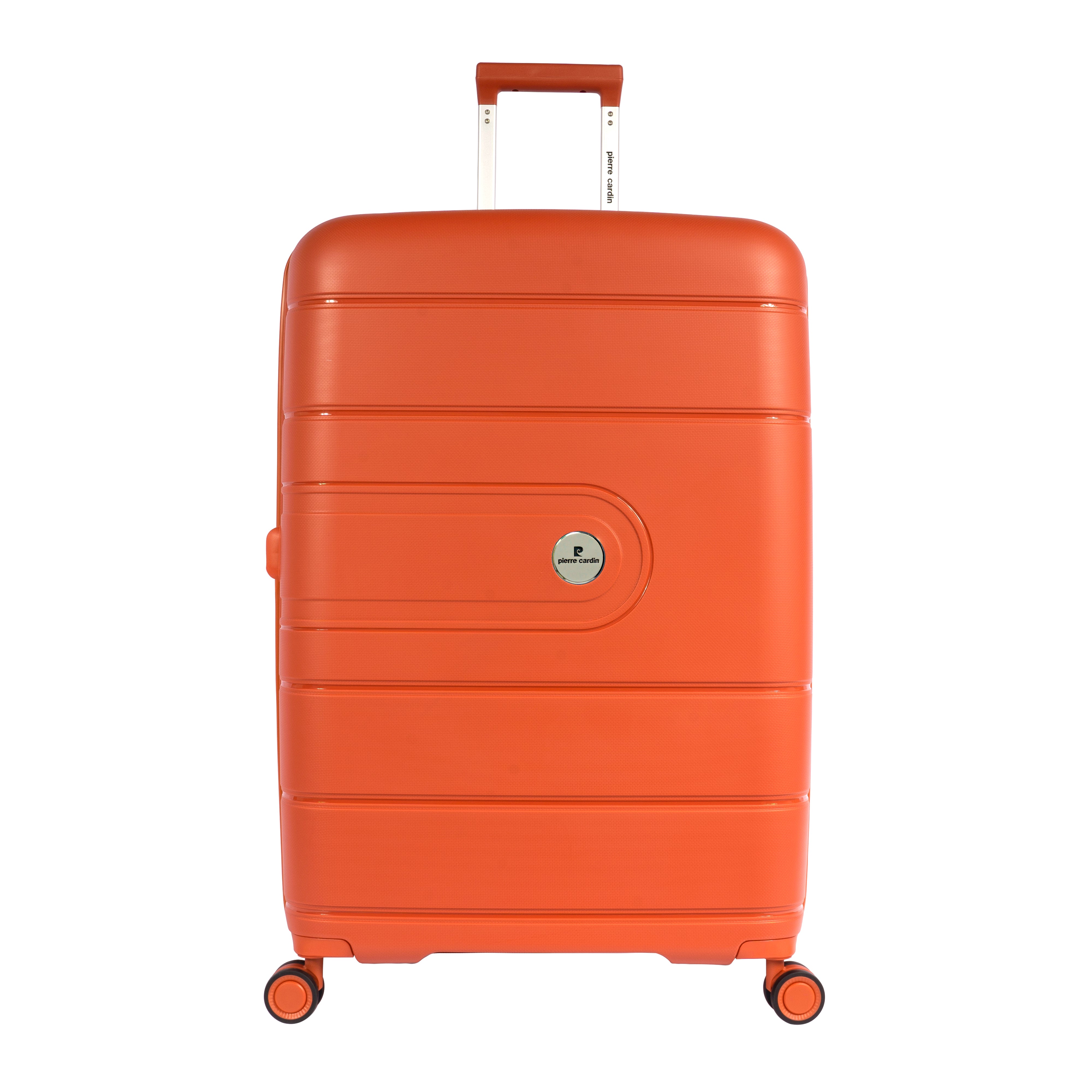 Pierre Cardin Large Hardcase Trolley in Orange