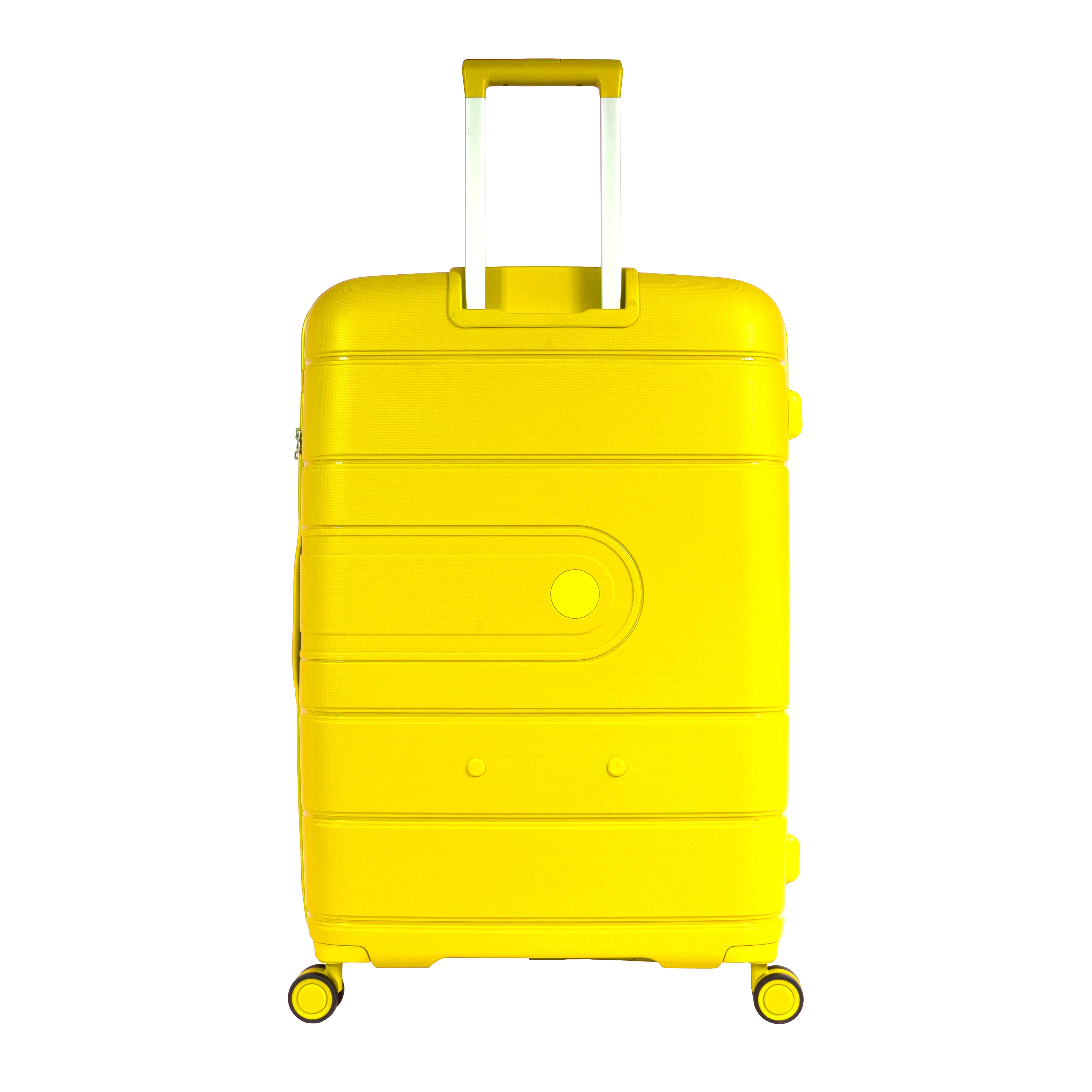 حقيبة بيير كاردان كبيرة صلبة باللون الأصفر PC86304