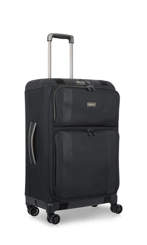 Antler Titus Collection Suitcase - Medium Check In Black/Navy - The Bag House®™