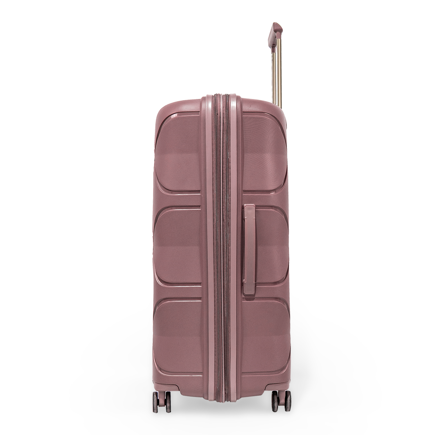 Pierre Cardin Trolley Strong Flexible Suitcases Check-In Rose Gold