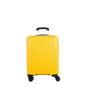 Verage Diamond Suitcase Carry On Yellow - The Bag House®™