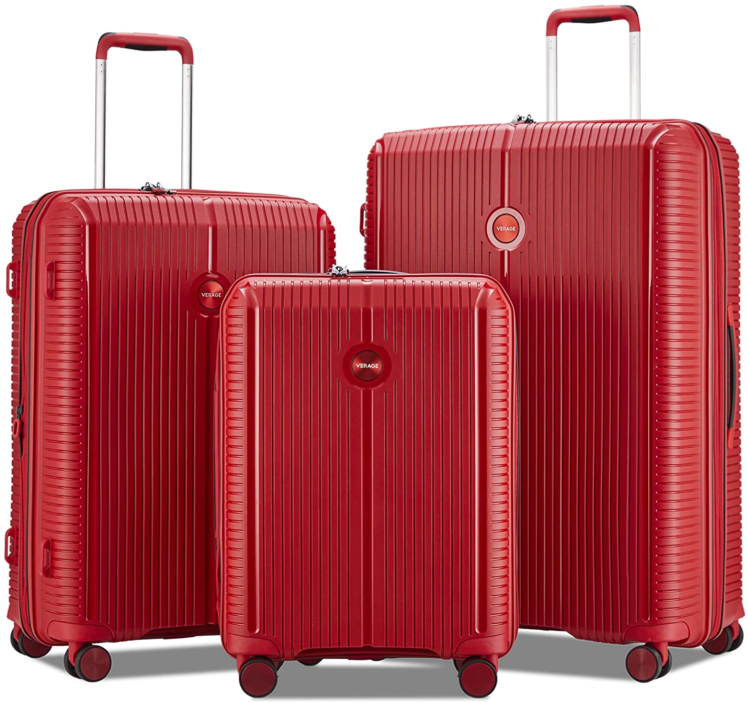 Verage Rome Suitcase Set of Red – The Bag House®™